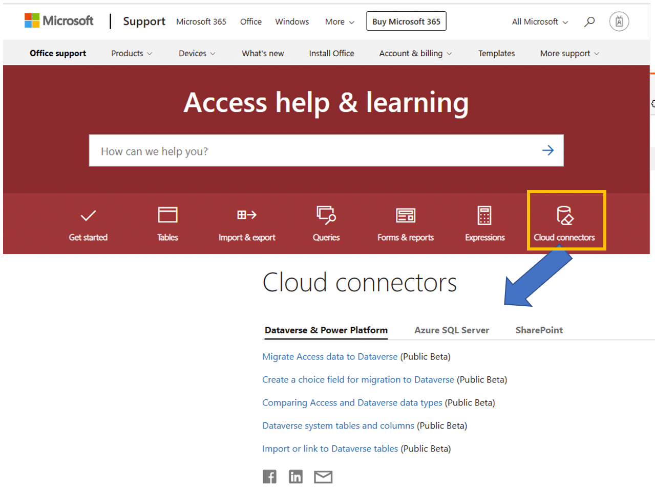 Access dataverse connector is now available to test