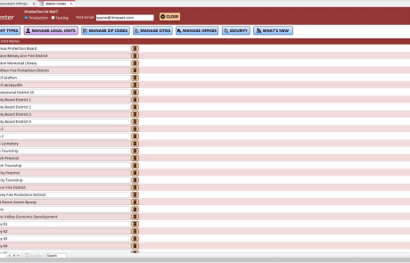 In the Admin Center, you can edit all dropdowns in the database.