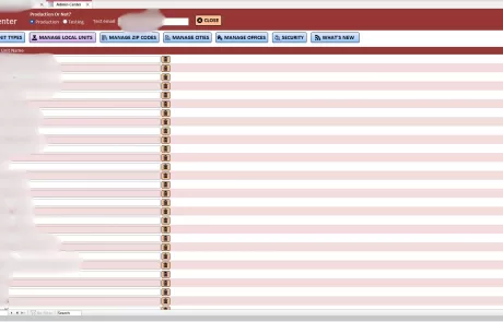 In the Admin Center, you can edit all dropdowns in the database.